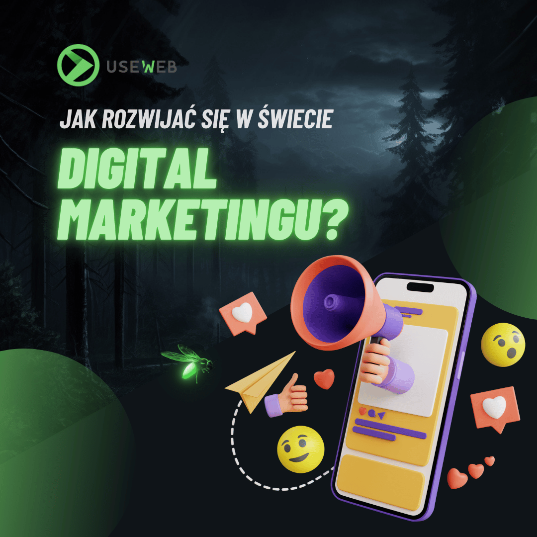 Grafika jak rozwijać się w digital marketingu