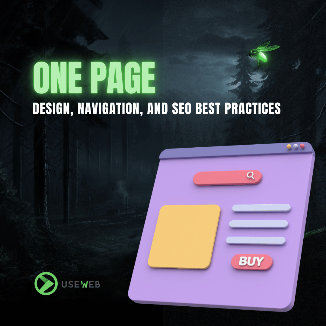 grafika dla "One Page - Design, Navigation, and SEO Best Practices"